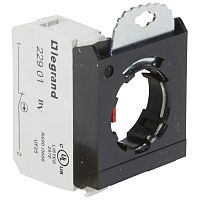 Комплектующий блок для кнопок - Osmoz - для комплектации - без подсветки - под винт - Н.З. + 3-постовой монт. адаптер | код 022971 |  Legrand